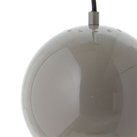 Ball Pendant Glossy Warm Grey