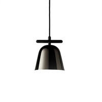 Lighto T Gr Pendant Black Matte/Black Chrome Cup