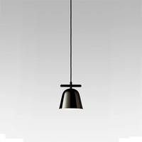 Lighto T Gr Pendant Black Matte/Black Chrome Cup