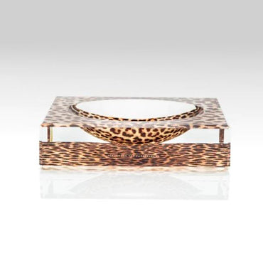 Candy Bowl Leopard Print Small