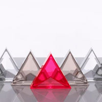 Delta Dish Red Large