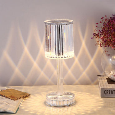 Gatsby Table Lamp Rgb Led Battery Glass