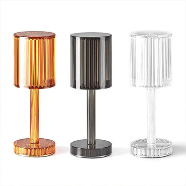 Gatsby Table Lamp Rgb Led Battery Glass