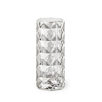 Marquis Table Lamp Led White Battery Glass