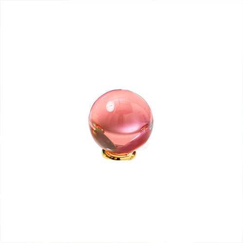 Acrylic Orb Pink