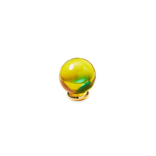 Acrylic Orb Yellow