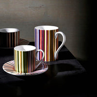 Stripes Jenkins 156 Set 2 Tazza Coffe