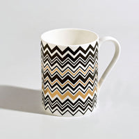 Zig Zag Gold Mug