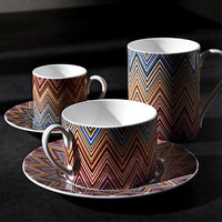 Zig Zag Jarris 156 TEA CUP Set x 2