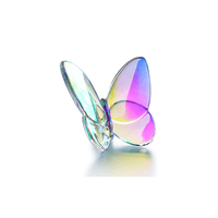 Baccarat Accesorios decorativos PAPILLON LUCKY BUTTERFLY IRIDESCENT CLEAR