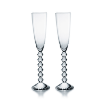 Baccarat Copas y vasos VÉGA FLUTISSIMO CLEAR SET X 2