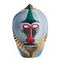 Mandrillus Vase Blue/Red