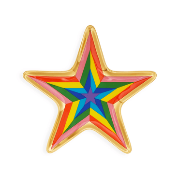 Technicolor Star Trinket Tray