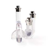 Pompidou Acrylic Candleholder White