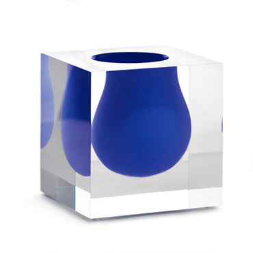 Bel Air Mini Scoop Vase Cobalt