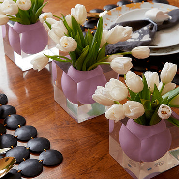 Bel Air Mini Scoop Vase Lilac