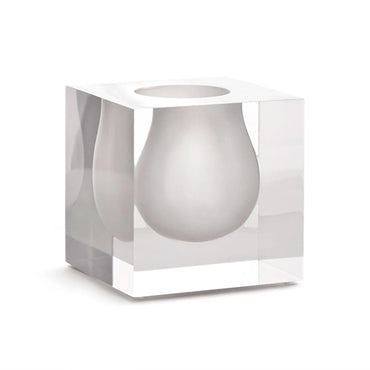 Bel Air Mini Scoop Vase White