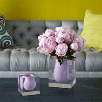 Bel Air Scoop Vase Lilac