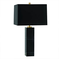 Tall Canaan Table Lamp Black