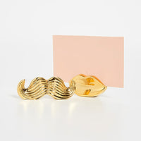 Brass Mr. & Mrs. Muse Place Card Holders