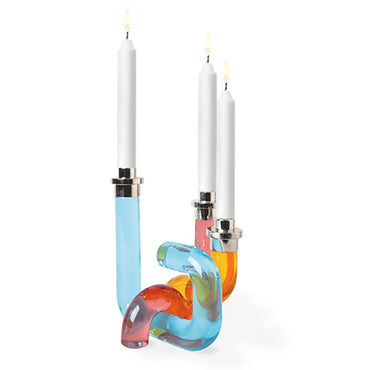 Pompidou Acrylic Candleholder Multi
