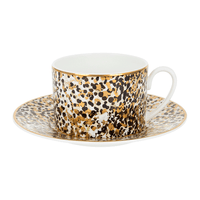 Camouflage Tea Cup And Saucer Set X 2