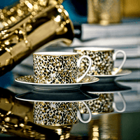 Camouflage Tea Cup And Saucer Set X 2