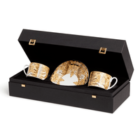 Roberto Cavalli Tazas TIGER WINGS TEA CUP AND SAUCER SET