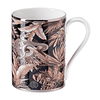 Roberto Cavalli Tazas TROPICAL JUNGLE  MUG BLACK