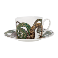Roberto Cavalli Vajillas SNAKES TEA CUP AND SAUCER SET